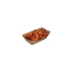 Barquette bateau carton kraft 37,5 cl - par 250