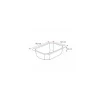 Barquette carton scellable décor nature 75 cl - par 65