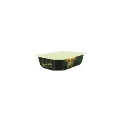 Barquette carton scellable décor "fêtes" 75 cl - par 65
