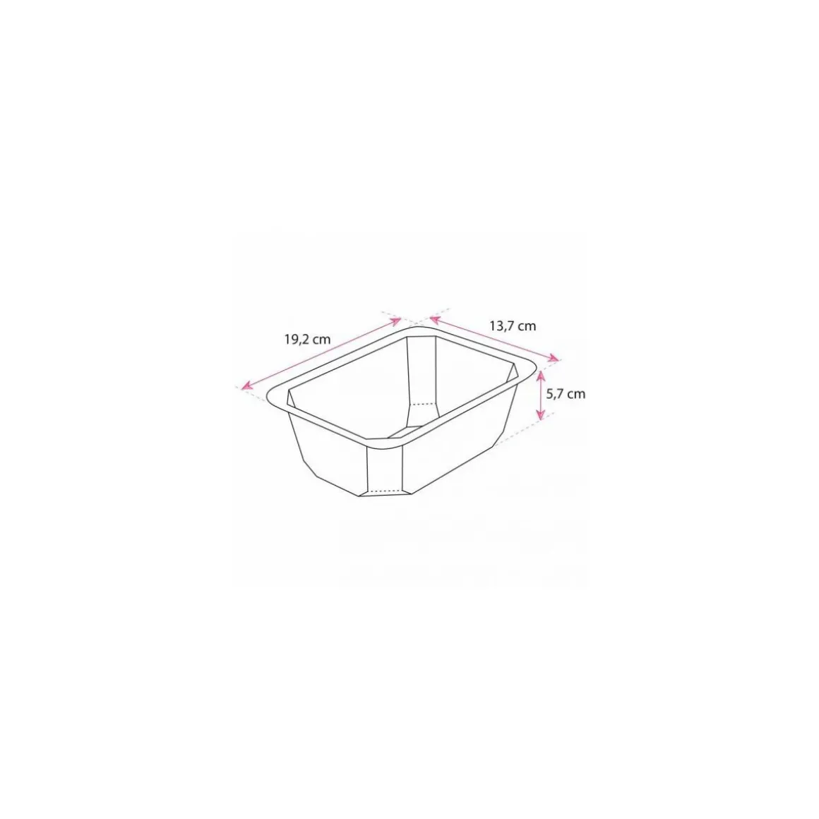 Barquette carton scellable décor nature 100 cl - par 65