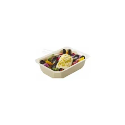 Barquette carton scellable décor nature 37,5 cl -par 65