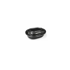 Barquette noire micro-ondable ovale 700 ml - par 280