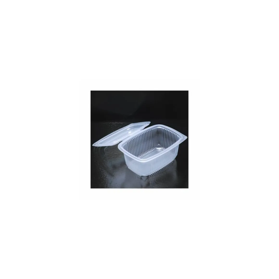 Barquette plastique avec couvercle Ondipack 1000 ml - par 300