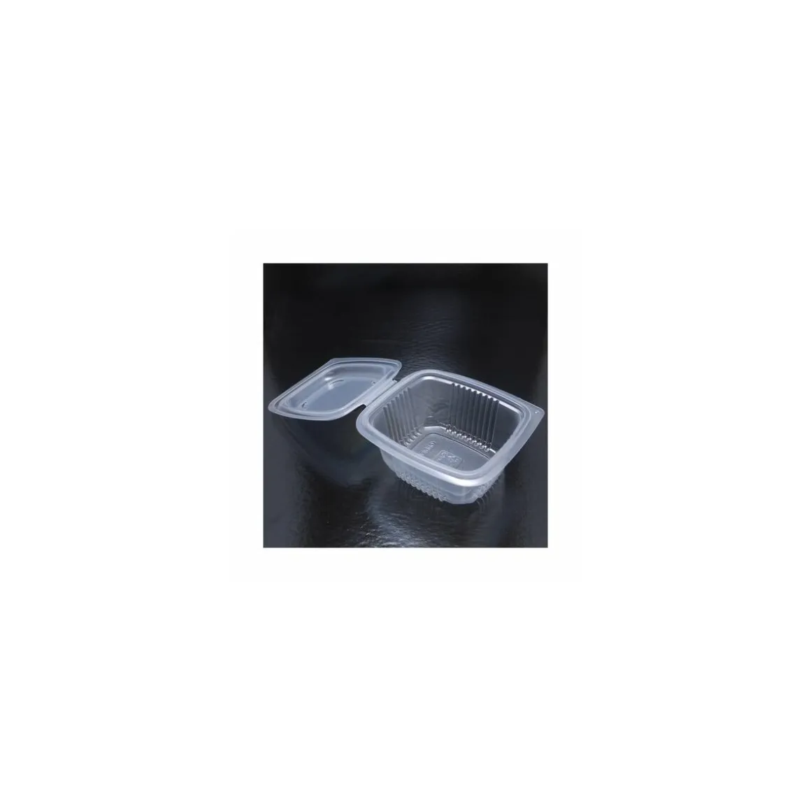 Barquette plastique avec couvercle Ondipack 500 ml - par 600