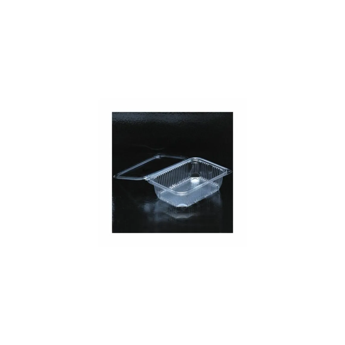 Barquette plastique avec couvercle Optipack 750 ml - par 400
