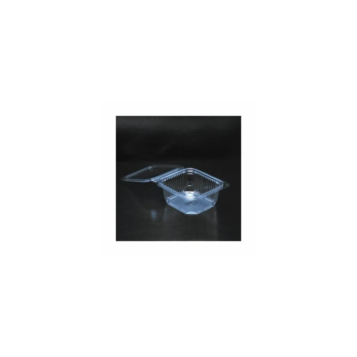 Barquette plastique avec couvercle Optipack 500 ml - par 600