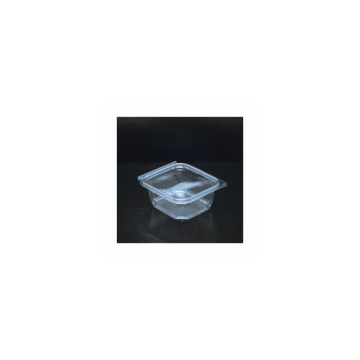 Barquette plastique avec couvercle Optipack 500 ml - par 600