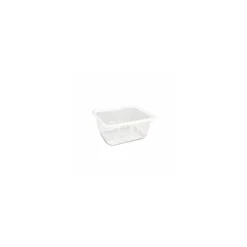 Barquette plastique micro-ondable 450 ml avec couvercle - par 200