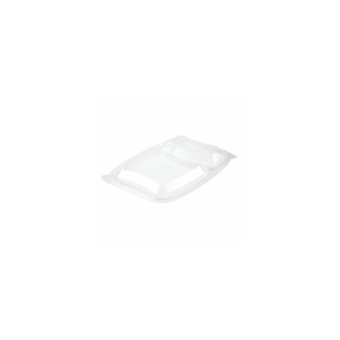 Barquette plastique noire 2 compartiments Bistro 910 ml - par 20