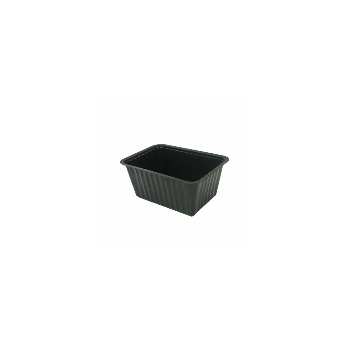Barquette plastique noire scellable 1500 ml - par 100