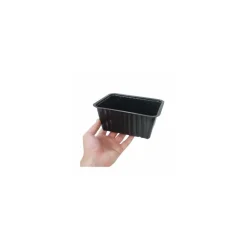 Barquette plastique noire scellable 1500 ml - par 100