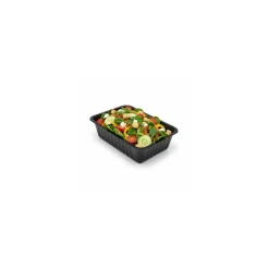 Barquette plastique noire scellable Alphacel 1000 ml - par 100
