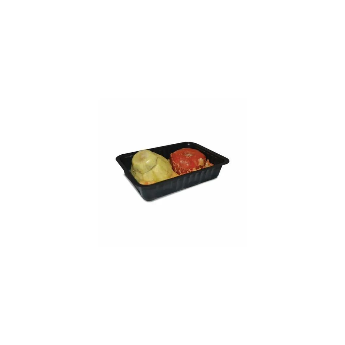 Barquette plastique noire scellable 750 ml - par 100