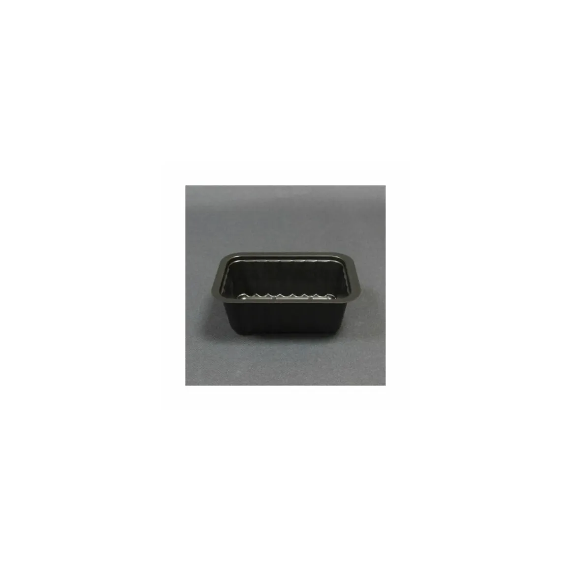 Barquette plastique noire scellable 375 ml - par 100