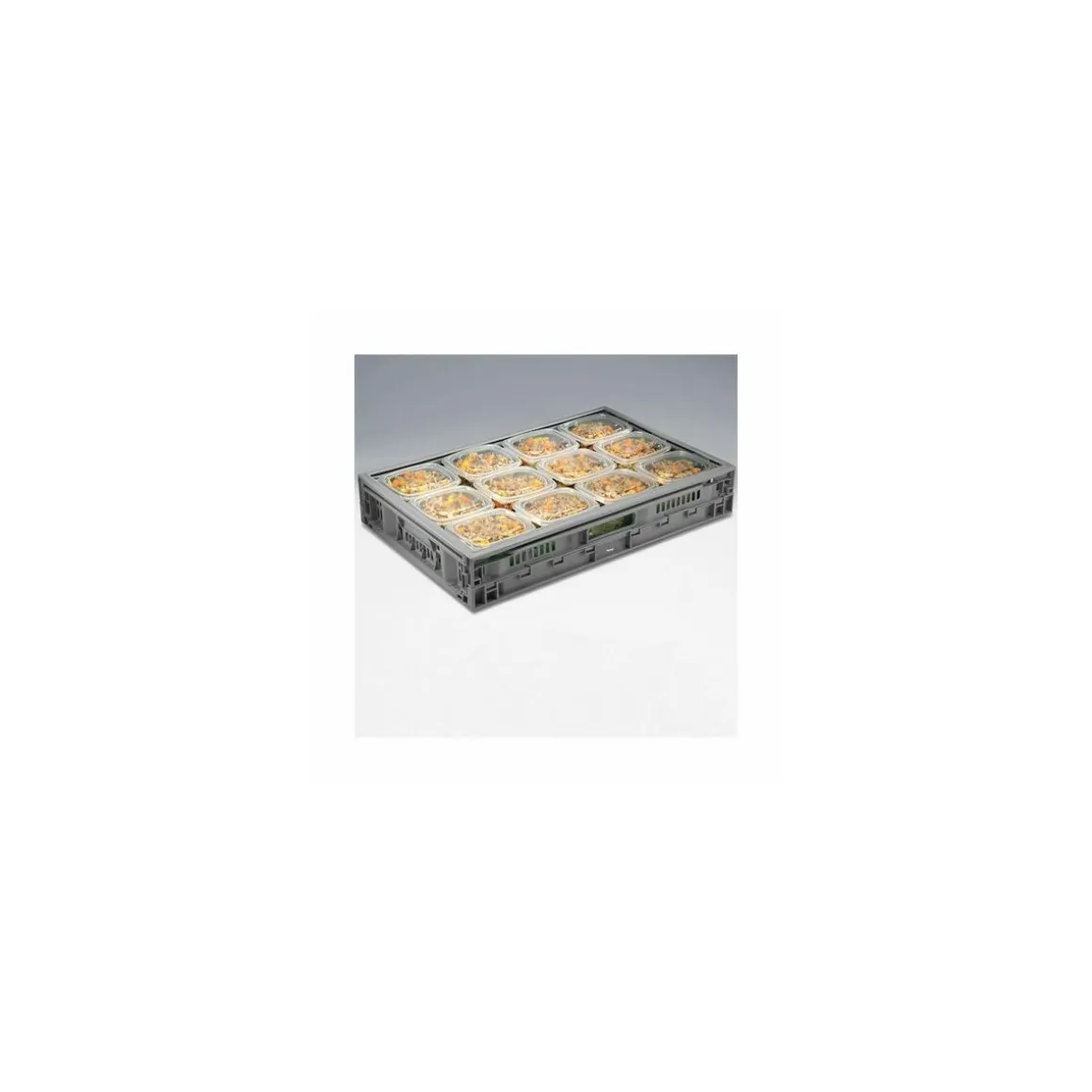 Barquette plastique pour 6 brochettes Ondipack 1500 ml - par 20