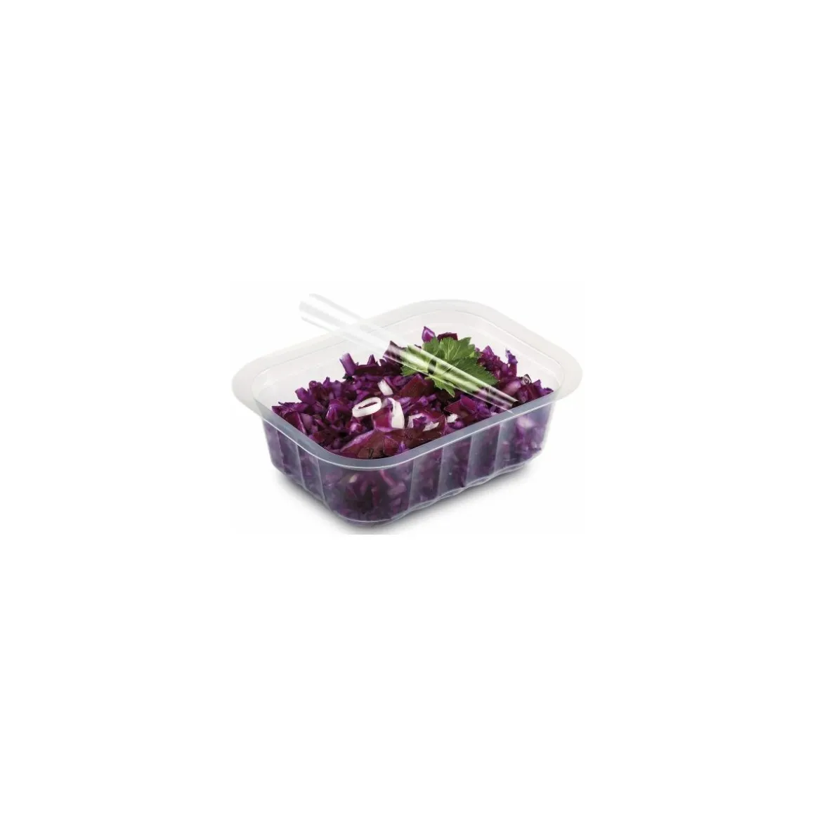 Barquette plastique transparente scellable 210 ml - par 200
