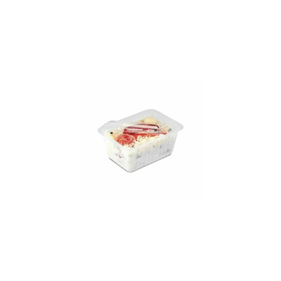 Barquette plastique transparente scellable Alphacel 1500 ml - par 100