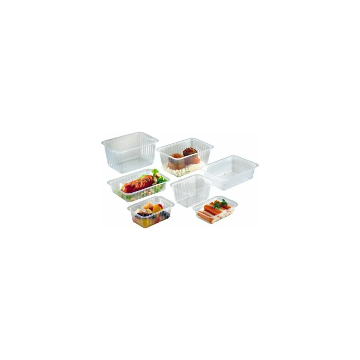 Barquette plastique transparente scellable Alphacel 750 ml - par 100