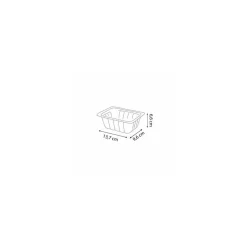 Barquette plastique transparente scellable Alphacel 500 ml - par 100