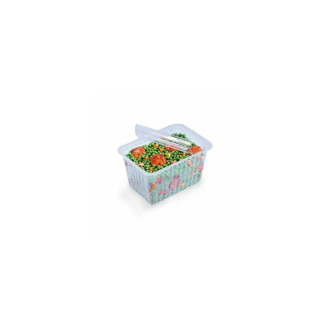 Barquette plastique transparente scellable 1800 ml - par 100