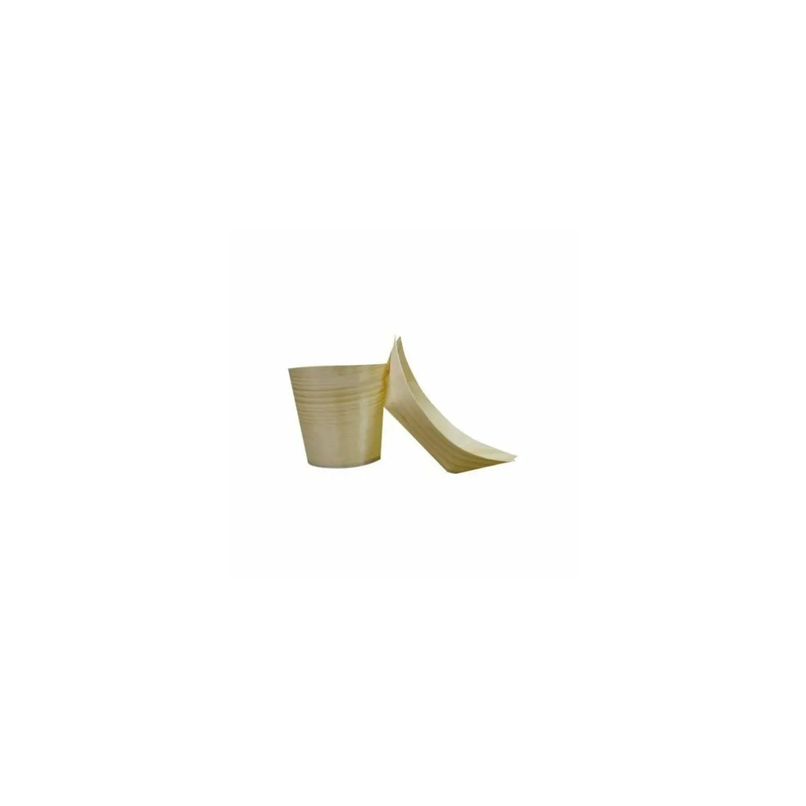 Barquette rectangulaire en bois 19,5 x 10 x 2,5 cm - par 50