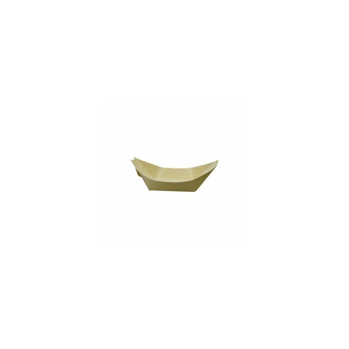 Barquette rectangulaire en bois 11 x 7 x 2 cm - par 100