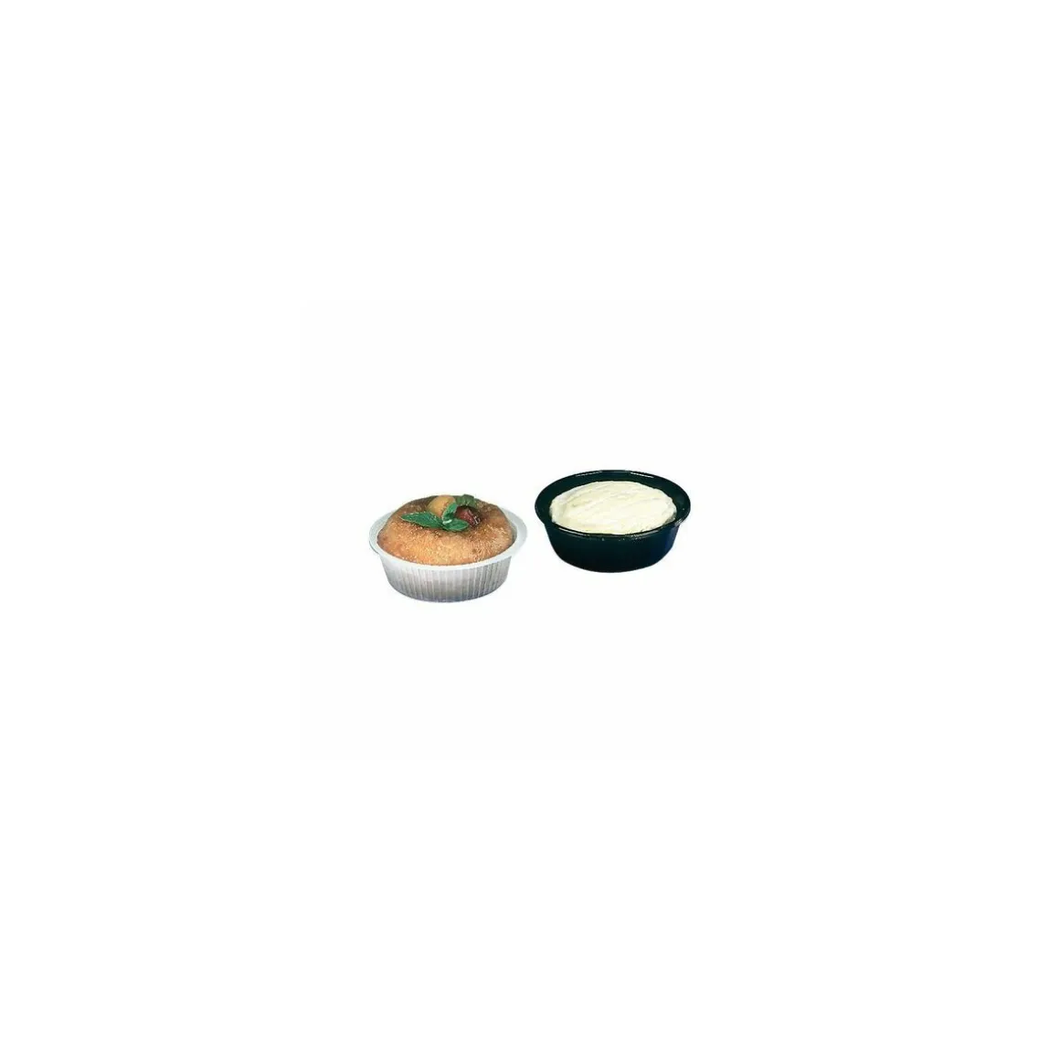 Barquette ronde PS 12 cl ⌀ 92 mm - par 1000
