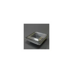Barquette salade Pyramipack noire 250 ml avec couvercle - par 40