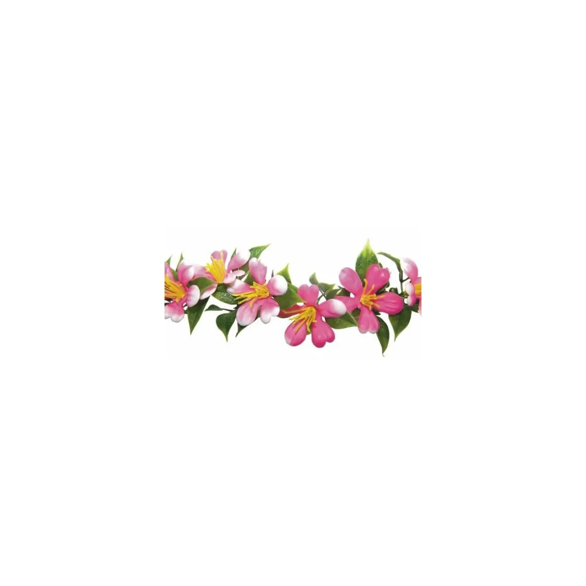 Barrette blanche fleurs de prunier 25 cm - par 12