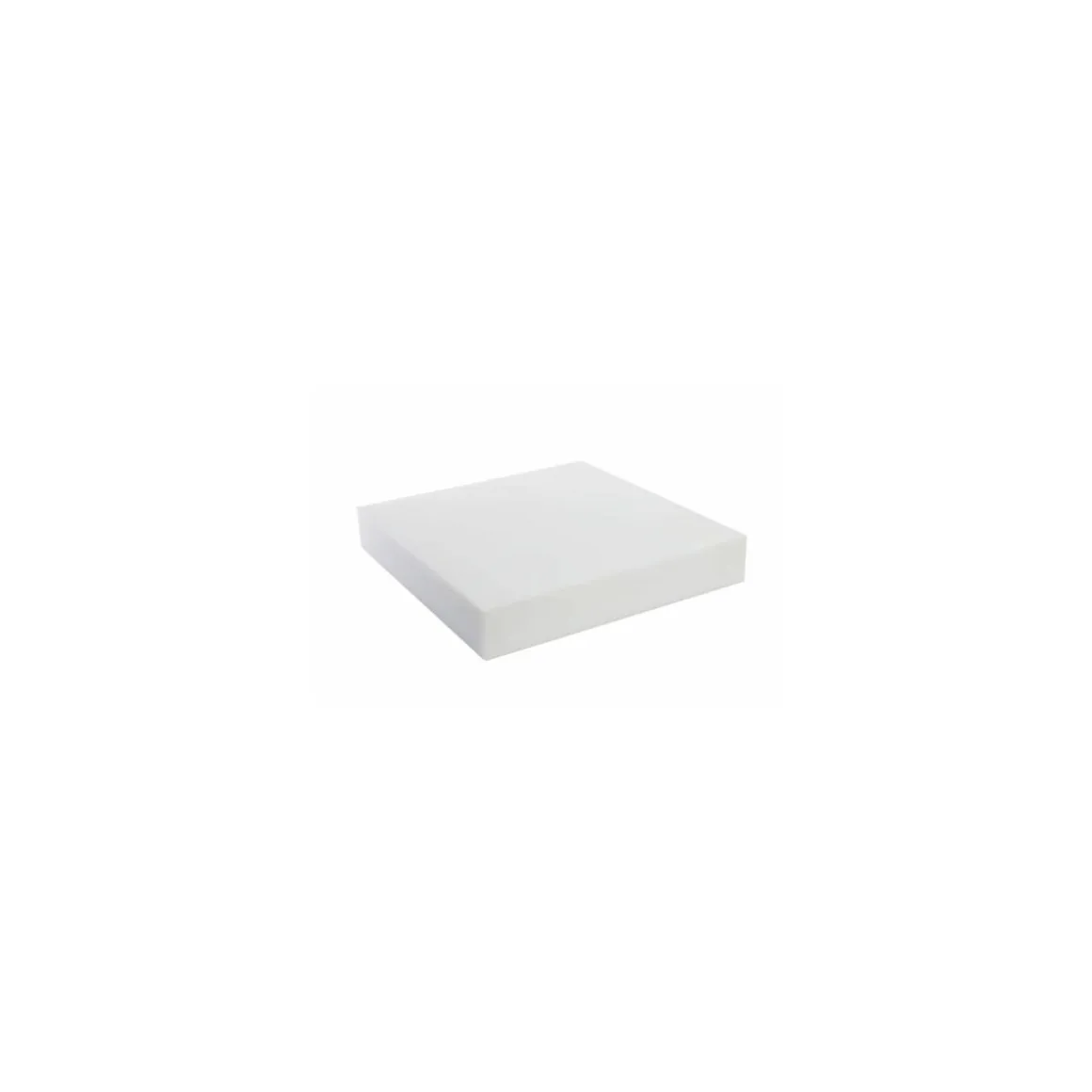 Billot blanc PEHD 120 x 60 x 10 cm