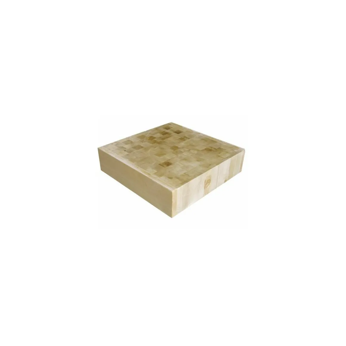 Billot réversible "laboratoire" bois de bout 60 x 50 x 15 cm