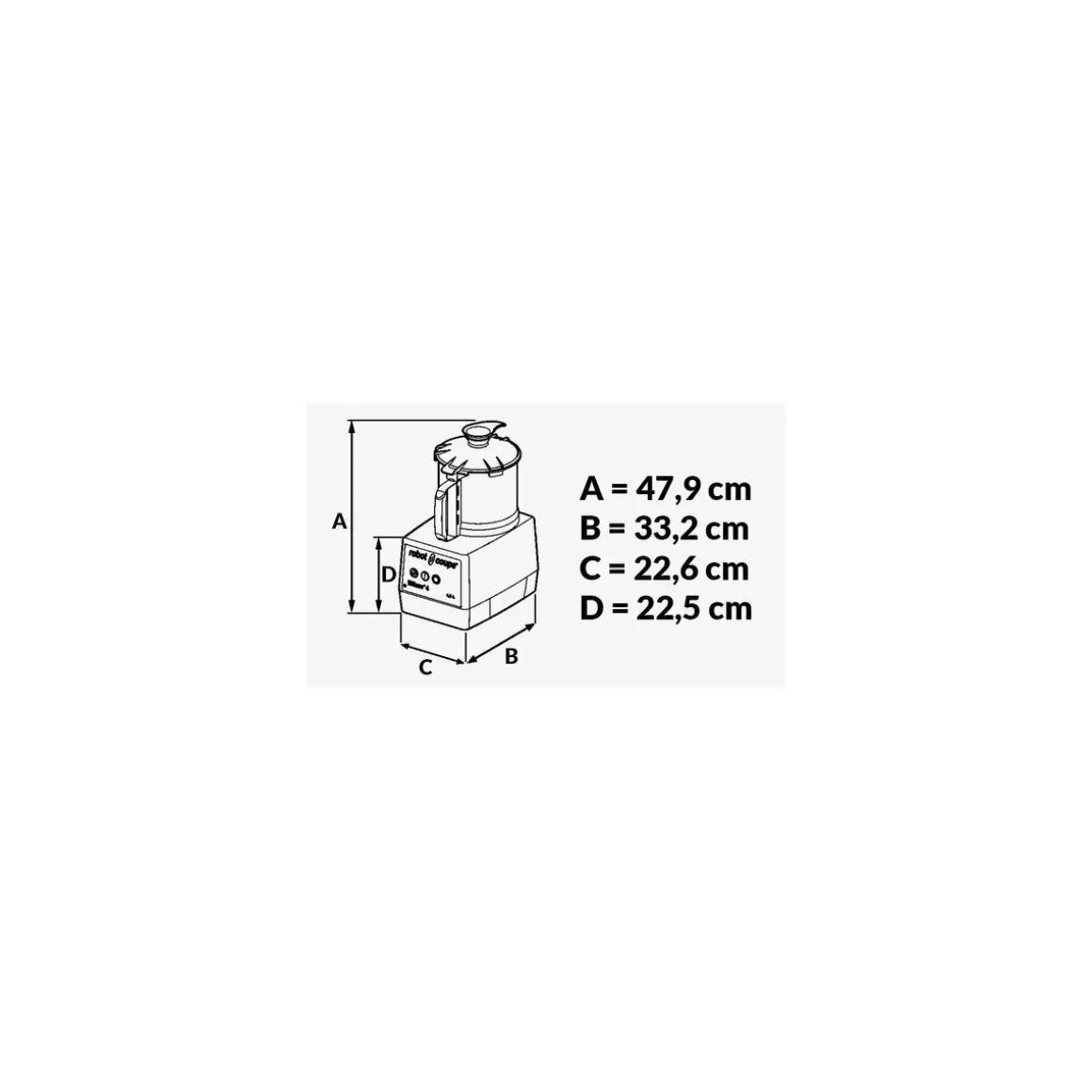 Blixer 4 2 Vitesses 400V triphasé