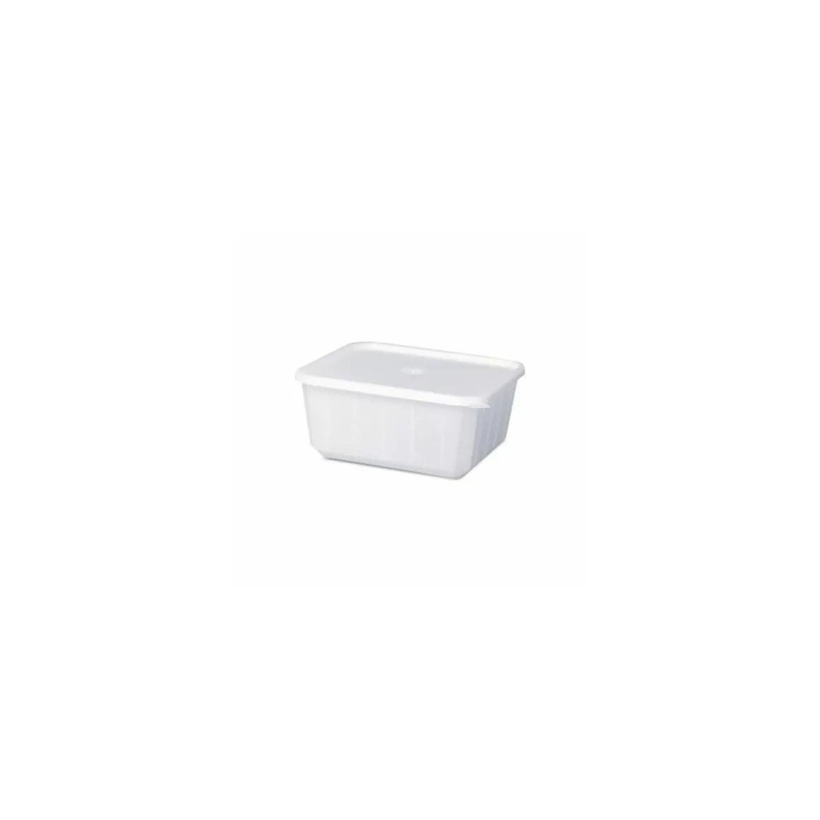 Boite Carty blanche avec couvercle 450 ml - par 200