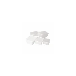 Boite Carty blanche avec couvercle 750 ml - par 200