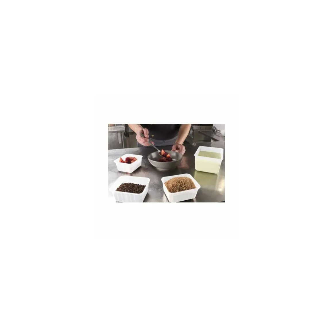 Boite Carty blanche avec couvercle 750 ml - par 200