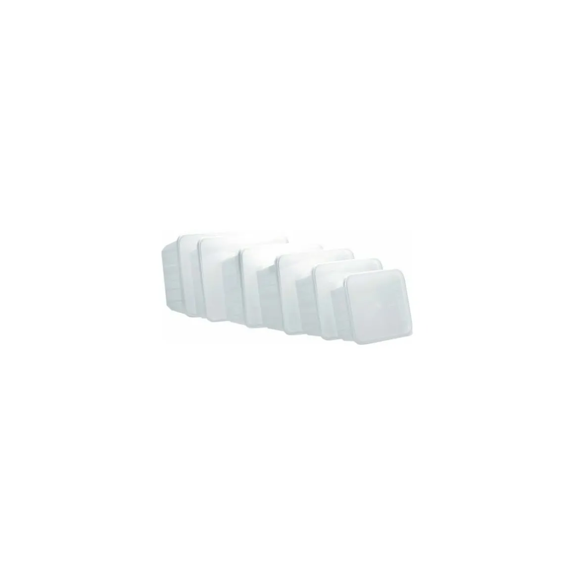 Boite Carty blanche avec couvercle 750 ml - par 200