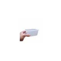 Boite Carty blanche avec couvercle 750 ml - par 200