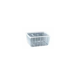 Boite Carty transparente avec couvercle PP 1350 ml - par 25