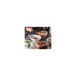 Boite Carty transparente avec couvercle PP 1350 ml - par 25