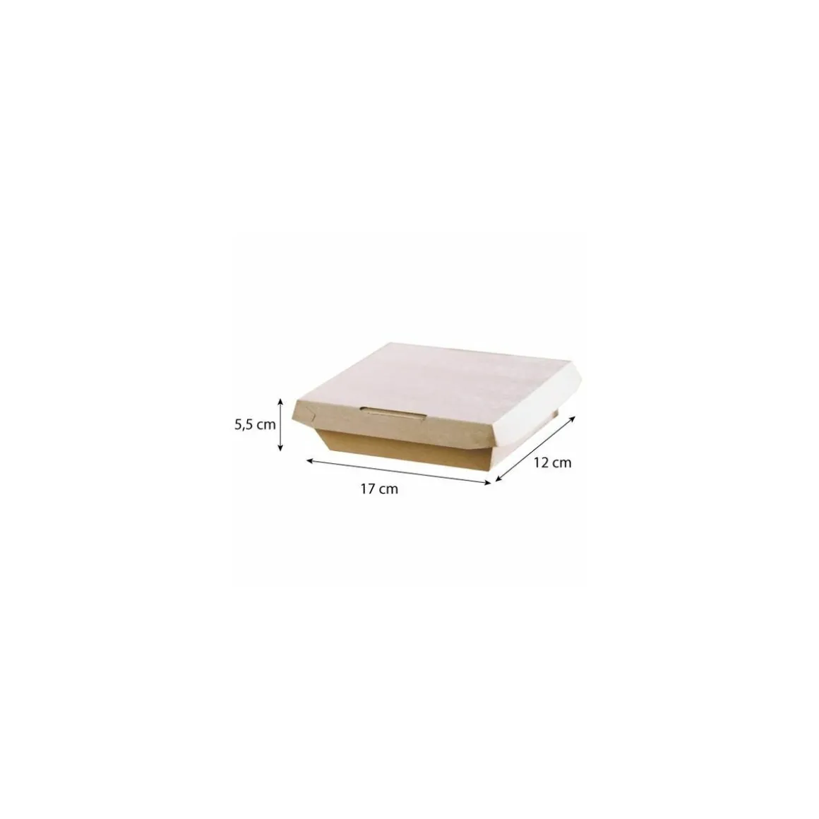 Boite Clac & Go carton 170 x 120 x 55 mm - par 25