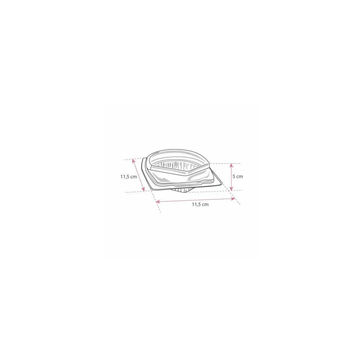 Boite Cristal Patipack 1 coquille PET - par 300