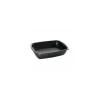 Boite Fastpac PP rectangulaire noir 60 cl 23 x 17 cm - par 300