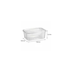 Boite Knauf translucide PP 37,5 cl - par 500