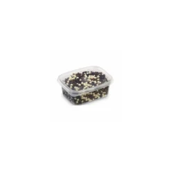 Boite plastique translucide Prestipack avec couvercle 300 ml - par 600