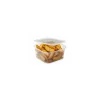 Boite plastique translucide Prestipack avec couvercle 1350 ml - par 200