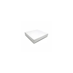 Boite pâtissière blanche en carton 29 x 29 x 5 cm - par 50