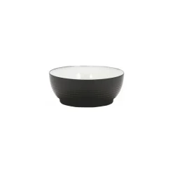 Bol mélamine wave noir/blanc ø 15 cm