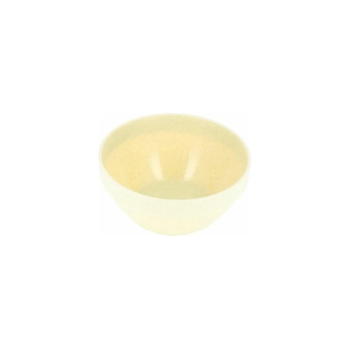 Bol plastique beige 1100 ml réutilisable - par 105