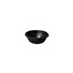 Bol plastique scellable noir 400 ml - par 600