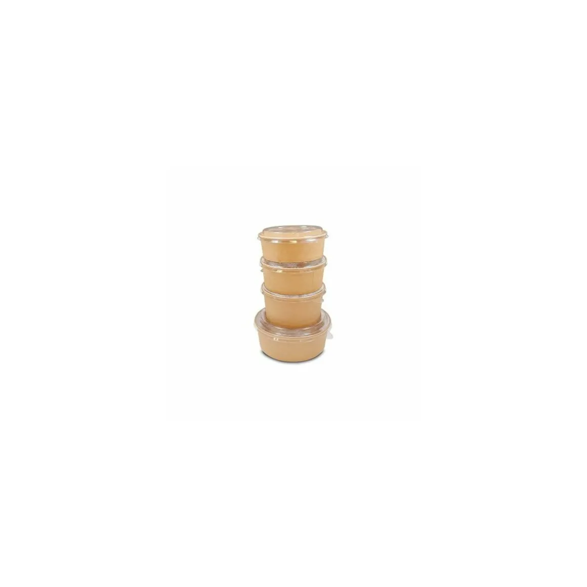 Bol salade kraft brun 500 ml - par 50